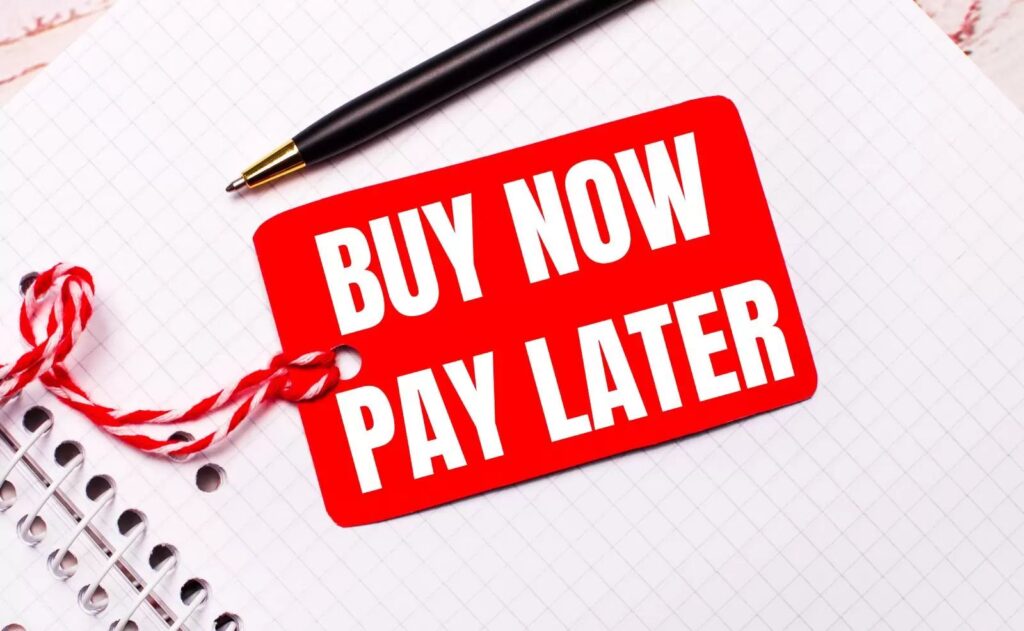 Buy now, pay later